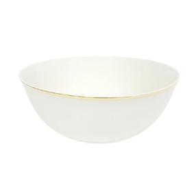Bļoda Quality Ceramic Prima Gold, zelta krās./balta krās., 15 cm