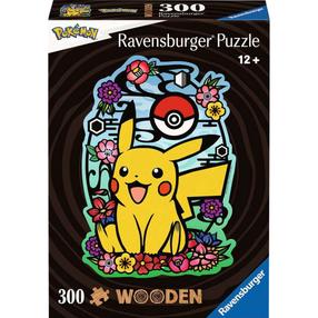 Деревянный пазл Ravensburger Pikachu, 300 шт.