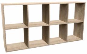 Pastatoma lentyna Malax 2x4, sonoma ąžuolo sp., 75 cm x 147 cm x 30 cm