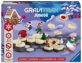 Adventes kalendārs Ravensburger GraviTrax Junior, 57 gab., daudzkrāsaina
