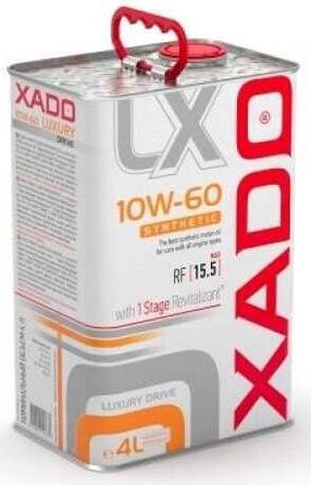 Motoreļļa Xado Luxury Drive 10W - 60, sintētiskais, 4 l