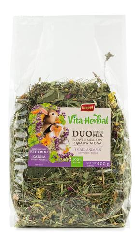 Еда для грызунов Vitapol Vita Herbal Duo Snack, для кроликов/для морских свинок/для грызунов, 0.4 кг