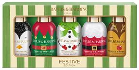 Kūno prausimosi rinkinys Baylis & Harding Festive Luxury Assorted Bathing Set, 500 ml, 5 vnt.