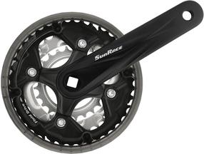 Priekinis žvaigždžių blokas SunRace FCM500 CHWH150, aliuminis/plienas, juoda sp.