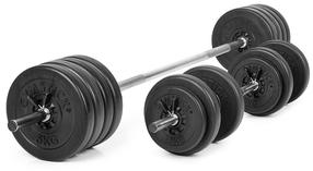 Svaru komplekts Gymstick Vinyl Barbell & Dumbbell Set, 60 kg
