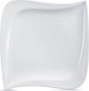 Lėkštė pietų Orion Mona, 25 cm x 25 cm x 2 cm, balta sp.