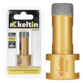 Teemantsüdamikuga puur Keltin K00505, 1.8 cm