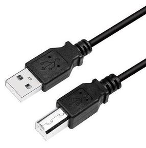 Адаптер Logilink CU0008B CU0008B USB A, USB B plug, 3 м, черный цв.