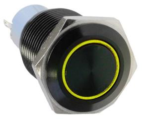 LED apšvietimo jungiklis DimasTech, geltona