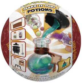 Figūrėlių priedų rinkinys Miniverse Harry Potter Make It Mini Potions, įvairių spalvų