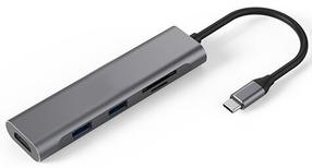 Adapter Extra Digital USB-C - 2 x USB 3.0/SD/TF/HDMI CA913459 USB-C, 2 x USB 3.0/SD/TF/HDMI, hall v.