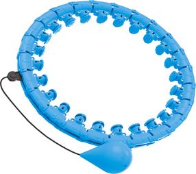 Masažinis lankas Rebel Smart Hula Hop, 50 cm, 0.22 kg, mėlyna sp.