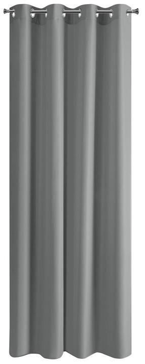Naktinė užuolaida Adore, pilka sp., 140 cm x 250 cm