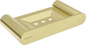 Muilinė Deante Round, brushed gold sp., 9.3 cm x 17 cm