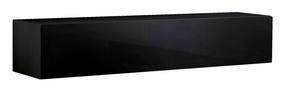 TV staliukas ASM 30, juoda sp., 160 cm x 40 cm x 30 cm