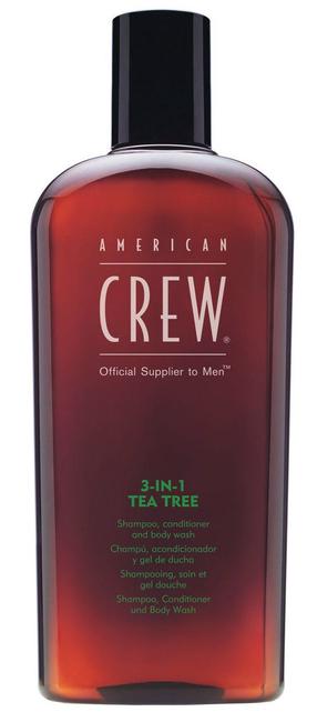 Šampūns American Crew 3in1 Tea Tree, 450 ml