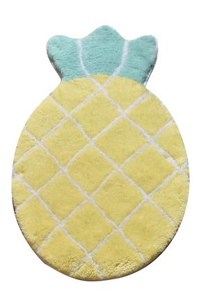 Vonios grindų kilimėlis Foutastic Pineapple 359CHL1218, įvairių spalvų, 100 cm x 60 cm