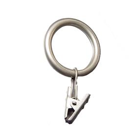 Klambritega rõngad Domoletti, 1.6 cm, hõbe v., 10 tk