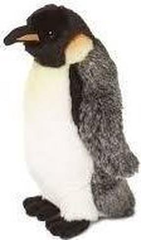 Pliušinis žaislas Molli Toys Emperor Penguin 468434, balta sp./juoda sp., 20 cm
