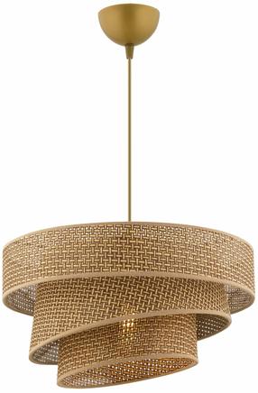 Lampa griesti Opviq Hazeran, E27, 1 x 45 W, bēša krās. / bēša krās.