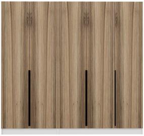 Шкаф Kalune Design Noah 8278, ореховый цв., 35 см x 225 см x 210 см