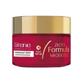 Sejas krēms Lirene Golden Formula of Youth Regenerating Anti-Wrinkle, 50 ml, SPF 30
