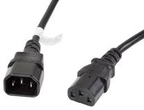 Laidas Lanberg IEC C13 / IEC C14 IEC 320 C13, IEC 320 C14, 3 m, juoda sp.