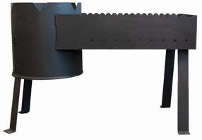 Šašlykinė DM Grill Duetto, juoda sp., 30 cm