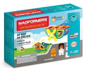Magnetkonstruktor Magformers Stem Lennundusseikluste komplekt 703015, 28 tk
