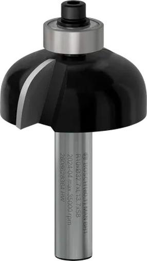Dvišonė freza Bosch Pro, apvalinimo, 55 mm x 32.7 mm