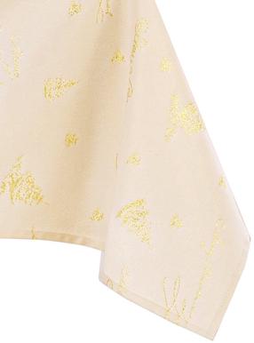 Kalėdinė staltiesė AmeliaHome, aukso, 120 x 40 cm