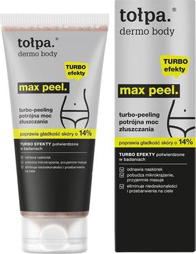 Скраб для кожи тела Tołpa Dermo Body Max Peel turbo-peeling, 200 мл