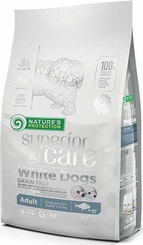 Сухой корм для собак Natures Protection Superior Care White Dogs, рыба, 1.5 кг