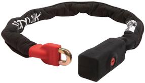 Dviračio spyna Seatylock Viking Gold, juoda sp./raudona sp., 1100 mm