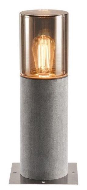 Brīvi stāvošs āra gaismeklis SLV Lisenne Pole 40, 23W, E27, IP54, pelēka krās., 12 cm x 40 cm