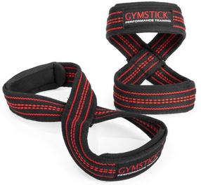 Side Gymstick Figure 8 Straps, Universaalne, must v./punane v.