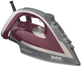 Утюг Tefal Smart Protect Plus FV6870E0, красный цв./серый цв.