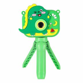 Vaikiškas fotoaparatas dinozauras KX2858_2, žalia sp.