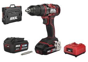 Akumuliatorinis suktuvas-gręžtuvas su akumuliatoriumi Skil 3060HL, 20 V, 2 Ah/4 Ah