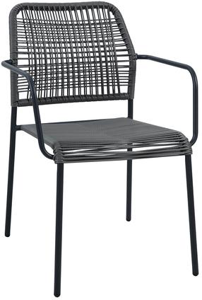 Lauko kėdė Patio Doha, grafito sp., 54 cm x 62 cm x 80 cm