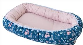 Kūdikio lizdelis BabyMatex Prestige 02, mėlyna sp./rožinė sp.