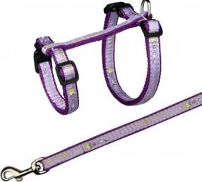 Kassi rakmed koos rihmaga Trixie Adjustable cat harness TX-41893, 34 - 57 cm x 13 mm, mitmevärviline