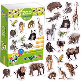 Магниты Maksik Zoo MV, многоцветный, 19 шт.