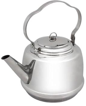 Kahjustatud pakendiga toode. Teekann Petromax, roostevaba teras, 0.8 l, hõbe v.