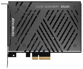 Video ierakstīšanas adapteris AverMedia Live Gamer Duo, balta krās./melna krās./sarkana krās.