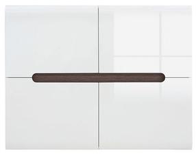 Komoda Azteca Trio SFK4D, balta sp., 84 cm x 41 cm x 105 cm