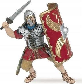 Rotaļlietu figūriņa Papo Historicals characters Roman Legionnary, 8 cm, zelta krās./sudraba krās./sarkana krās.