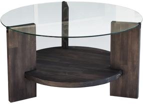 Журнальный столик Kalune Design, антрацитовый цв., 75 см x 75 см x 40 см
