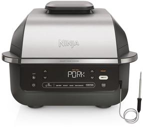 Grilinė & karšto oro gruzdintuvė Ninja Foodi EG351EU Smart 5-in-1, sidabro sp./juoda sp., 1760 W, 5.7 l
