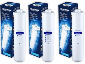 Filtra kārtridžu komplekts Aquaphor K2, K5, K7m, 3 gab.